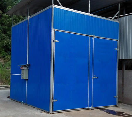 電加熱木材烘干房,簡易木材烘干房,木材干燥設備-河南中森智能